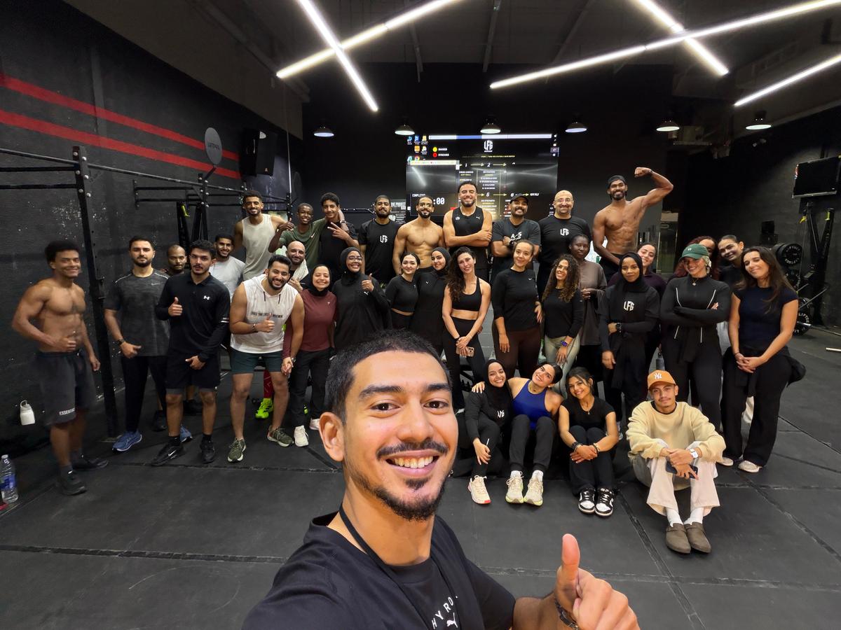 Members at the Sunday bootcamp